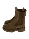【中古】ZARA◆サイドゴアブーツ/36/CML/スウェード【シューズ】