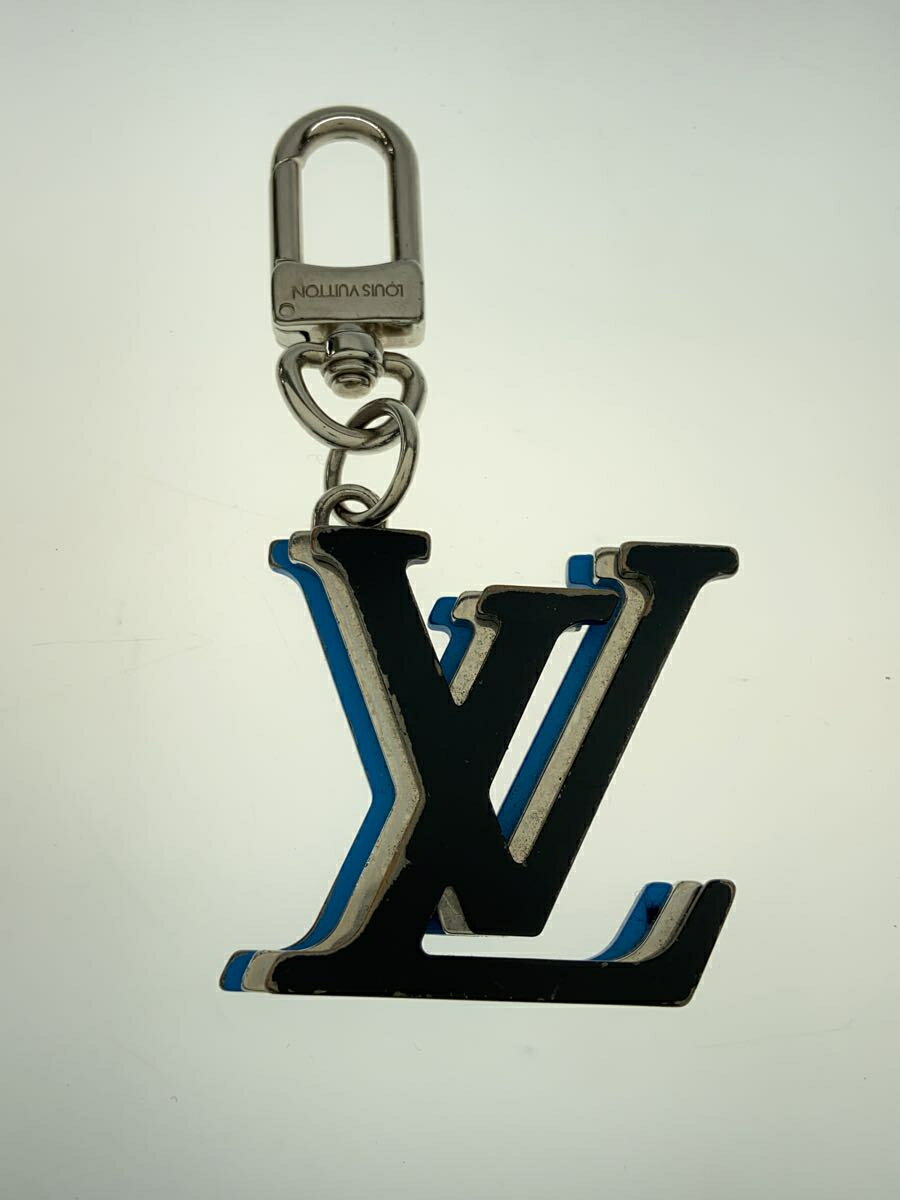 【中古】LOUIS VUITTON◆キーホルダー/--/BLU/メンズ/MP3336【服飾雑貨他】