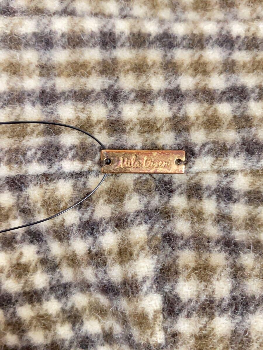【中古】Mila Owen◆ピーコート/FREE/ウール/BEG/チェック/09WFC235300/ハーフ丈リバーピーコート//【レディースウェア】 jumblestore-37942680 2nd STREET 楽天市場店 サンプル画像3