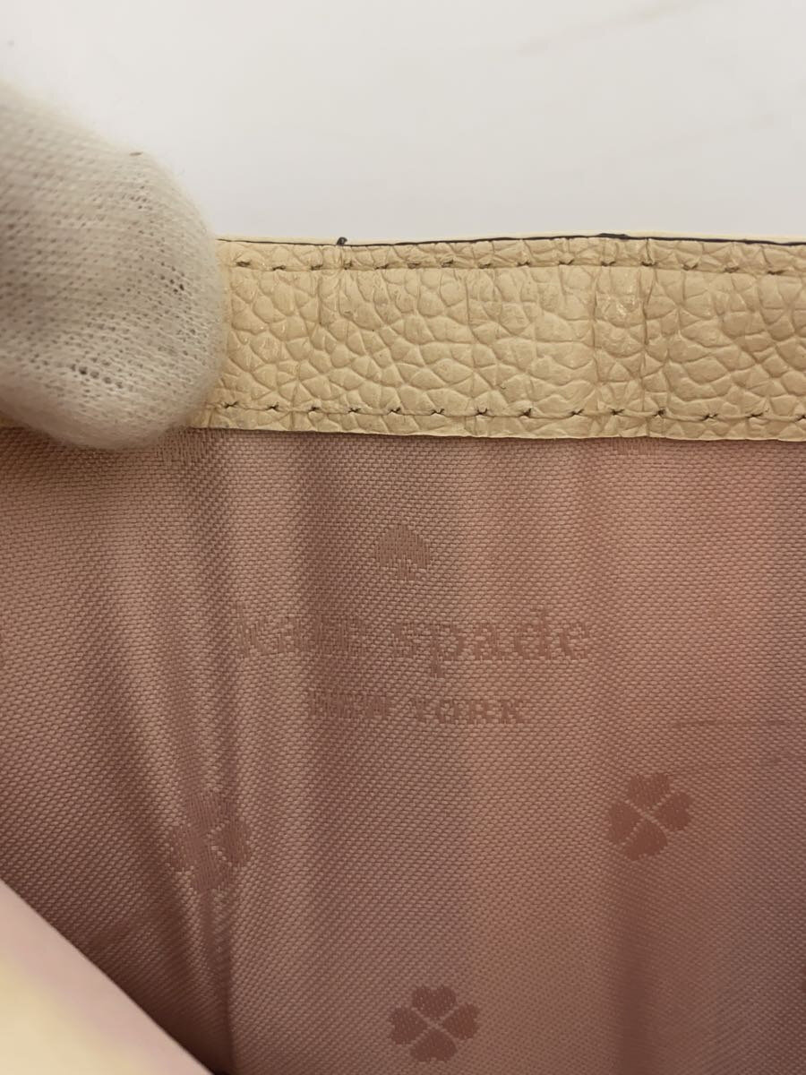 【中古】kate spade new york◆2つ折り財布/牛革/BRW/レディース//【服飾雑貨他】