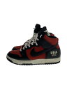 【中古】NIKE◆DUNK HIGH 1985_ダンクハイ 1985/26.5cm/RED/×UNDERCOVER【シューズ】