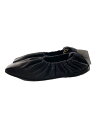 【中古】PELLICO SUNNY◆バレエシューズ/フラットパンプス/38/ブラック/レザー【シューズ】(4)
