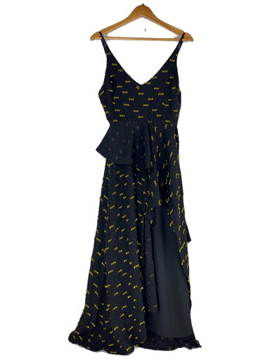 【中古】RACHEL COMEY◆キャミワンピース/2/--/ブラック【レディースウェア】 【中古】RACHEL COMEY◆キャミワンピース/2/--/ブラック【レディースウェア】