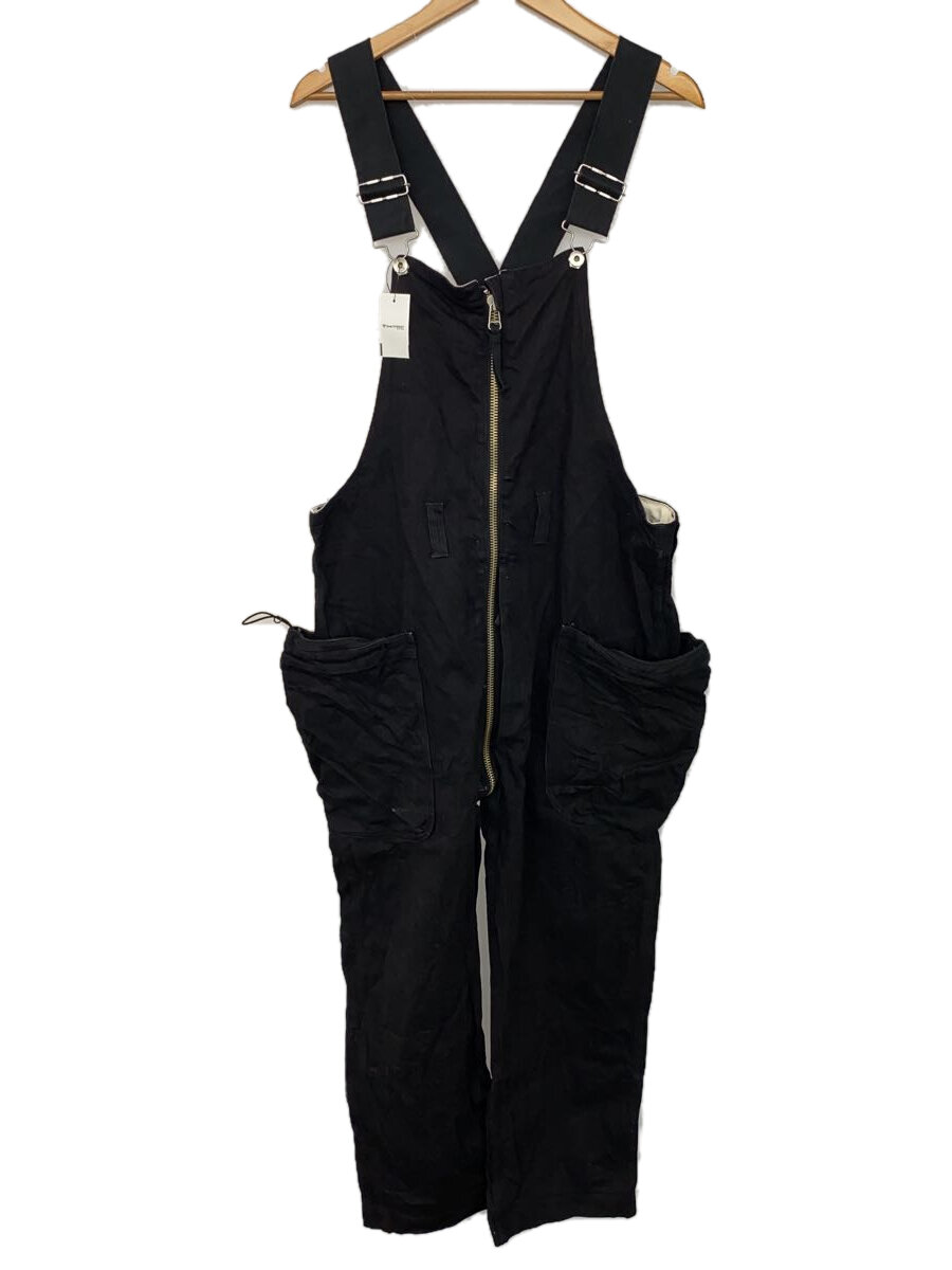 COMFY OUTDOOR GARMENT◆20SS/UNUSELESS OVERALLS/オーバーオール/M/コットン/BLK/CMF2001-P01J