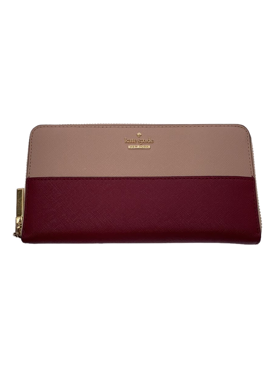 【中古】kate spade new york◆長財布/PVC/PNK/レディース/PWRU5073B【服飾雑貨他】
