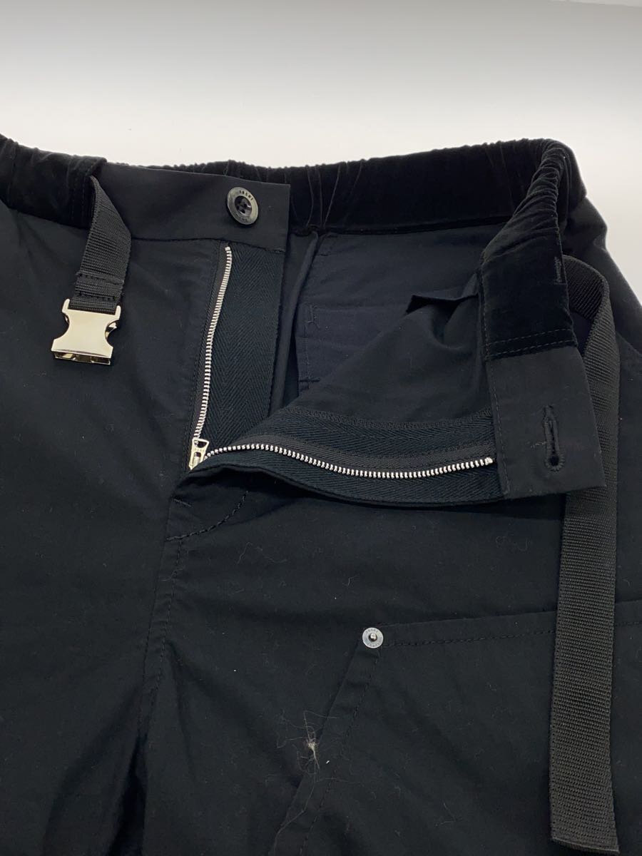 【中古】sacai◆サカイ/20AW/Cotton Oxford Pants/ボトム/2/コットン/ブラック/20-02325M//【メンズウェア】