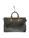 【中古】LOUIS VUITTON◆2)スピーディ35_モノグラム・キャンバス_BRW/PVC/BRW【バッグ】
