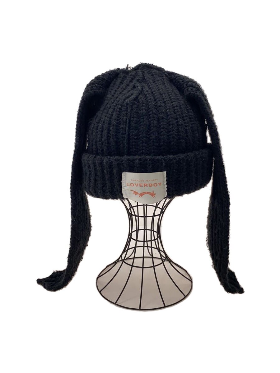 【中古】CHARLES JEFFREY LOVERBOY◆ヘッドウェア/--/ポリエステル/無地/メンズ【服飾雑貨他】