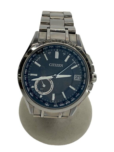 【中古】CITIZEN◆クォーツ腕時計/アナログ/BLK/SLV/F150-T021581【服飾雑貨他】 【中古】CITIZEN◆クォーツ腕時計/アナログ/BLK/SLV/F150-T021581【服飾雑貨他】