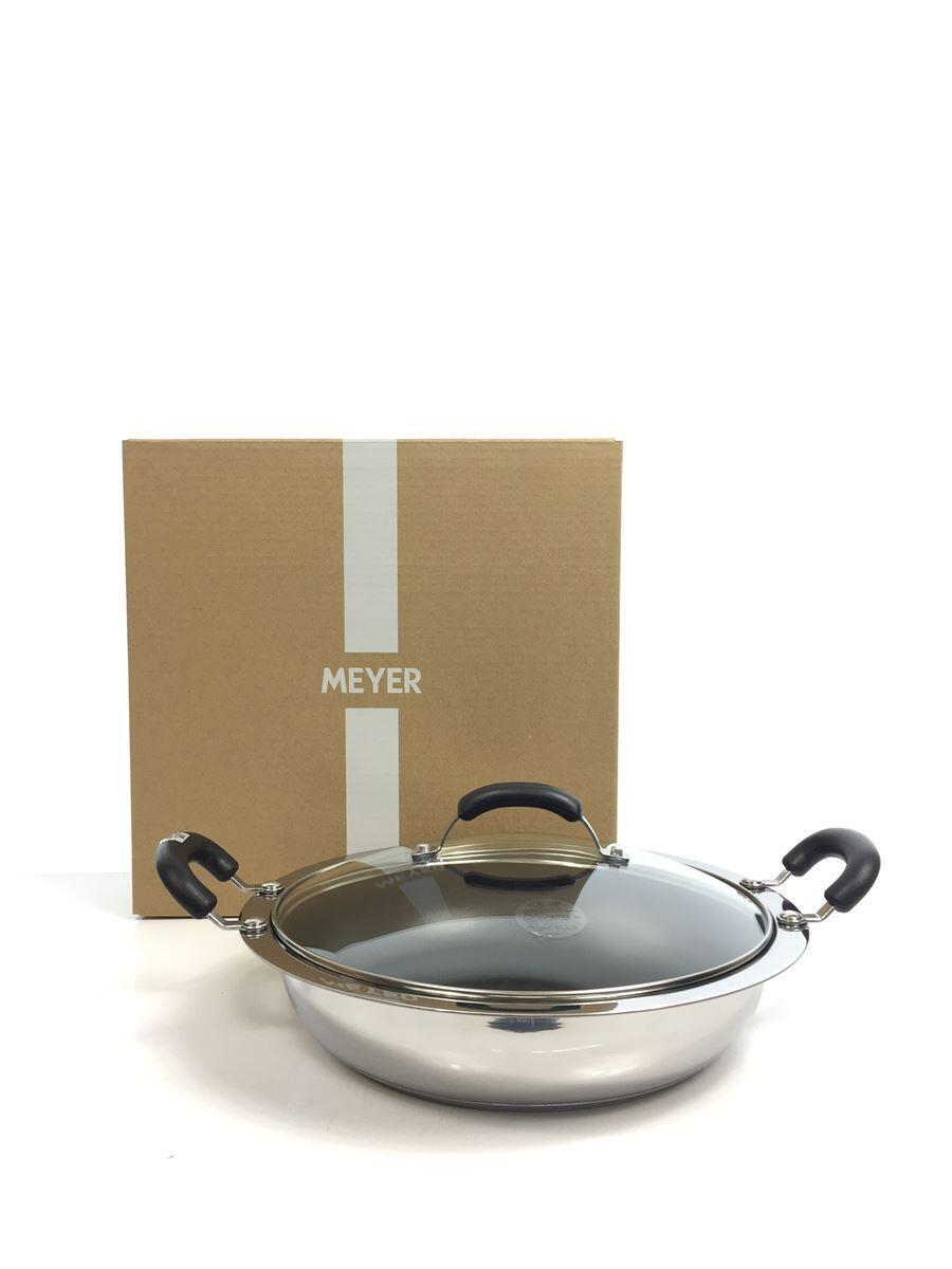 【中古】Meyer◆鍋/サイズ:28cm/ホットポット/ふっ素樹脂加工/HP2-W28/両手鍋【キッチン用品】