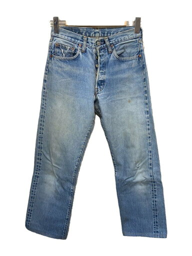 【中古】Levi’s◆ボトム/30/デニム/IDG/無地/501/刻印6/66後期/セルビッチ/丈詰めアリ【メンズウェア】 【中古】Levi’s◆ボトム/30/デニム/IDG/無地/501/刻印6/66後期/セルビッチ/丈詰めアリ【メンズウェア】