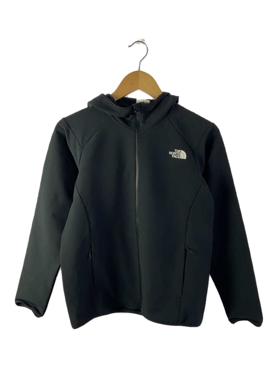 【中古】THE NORTH FACE◆APEX THERMAL HOODIE/エイペックサーマルフーディジャケット/M/ポリエステル/ブラック【メンズウェア】