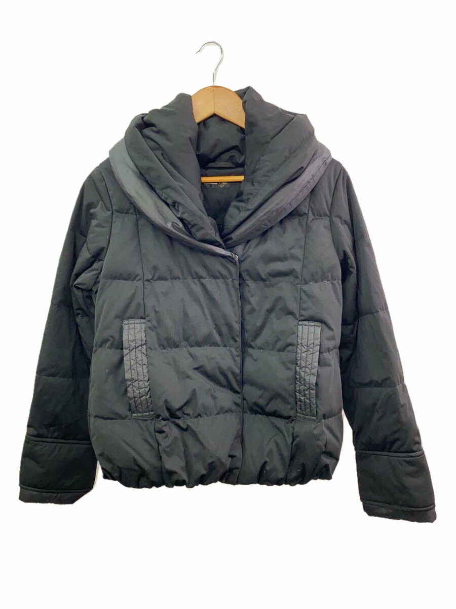 【中古】Aga/ダウンジャケット/9/ポリエステル/BLK/M0-014【レディースウェア】