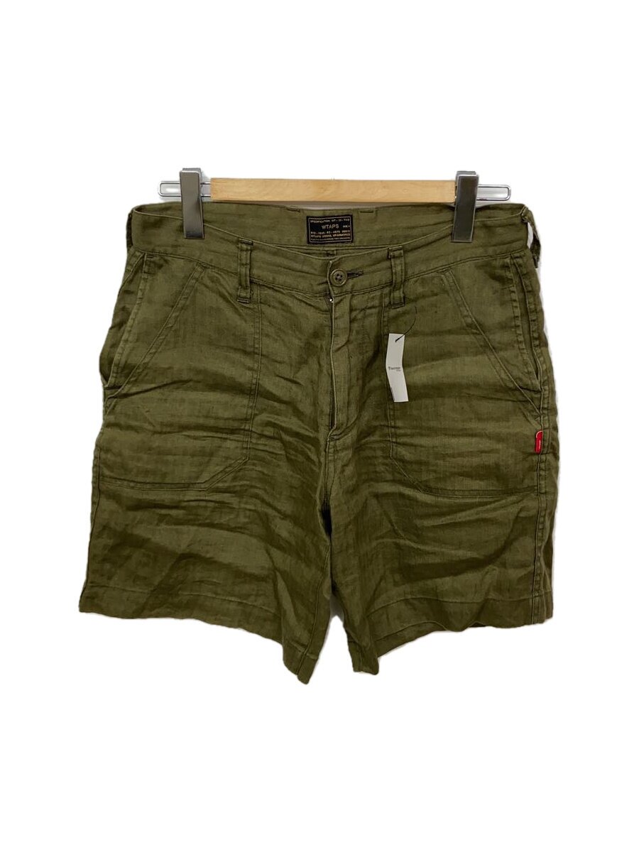 WTAPS◆15SS/JUNGLE SHORTS/1/リネン/カーキ/151LTDT-PTM04
