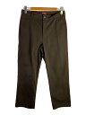 【中古】STUSSY◆OLDSTUSSY/USA製/ボトム/32/コットン/BRW/無地//【メンズウェア】