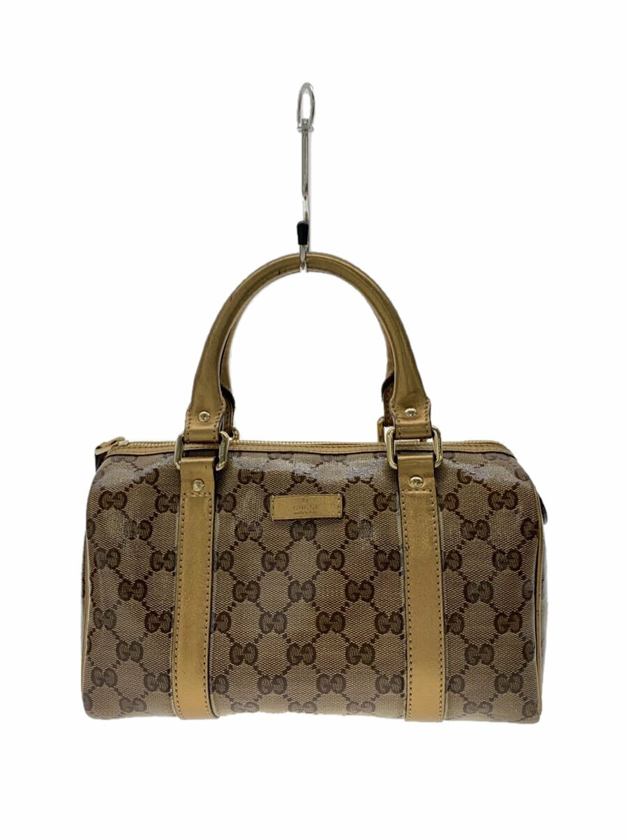 【中古】GUCCI◆ボストンバッグ/--/GLD/総柄/193604 213317【バッグ】
