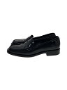 【中古】PRADA◆ローファー/36.5/BLK【シューズ】(4)