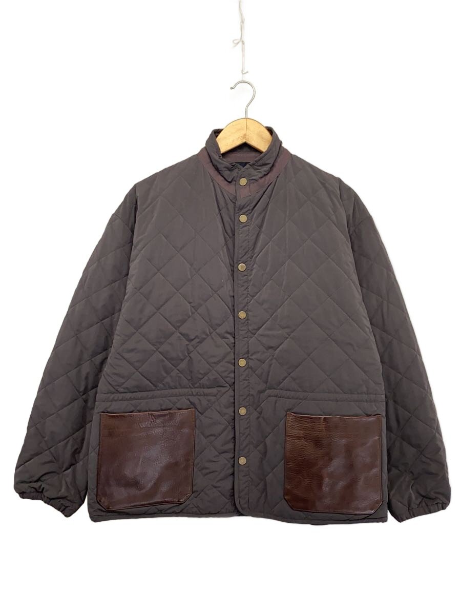 【中古】AUBERGE◆23AW/MULLIGAN/キルティングジャケット/--/--/KHK/無地【メンズウェア】