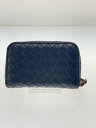 【中古】BOTTEGA VENETA◆コインケース/レザー/ネイビー/メンズ/イントレチャート【服飾雑貨他】(4)