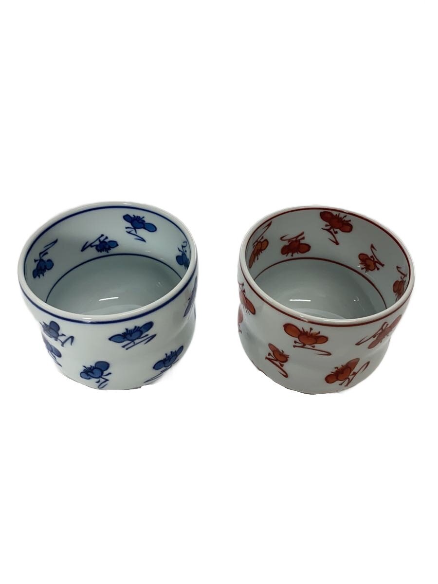 【中古】源右衛門窯◆夫婦/湯呑/2点セット/有田焼【キッチン用品】