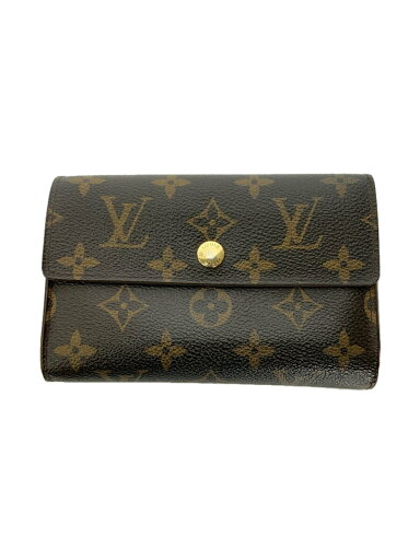 【中古】LOUIS VUITTON◆ポルト・フォイユ・アレクサンドラ_モノグラム・キャンバス_BRW/PVC/BRW/総柄/レディース【服飾雑貨他】 【中古】LOUIS VUITTON◆ポルト・フォイユ・アレクサンドラ_モノグラム・キャンバス_BRW/PVC/BRW/総柄/レディース【服飾雑貨他】
