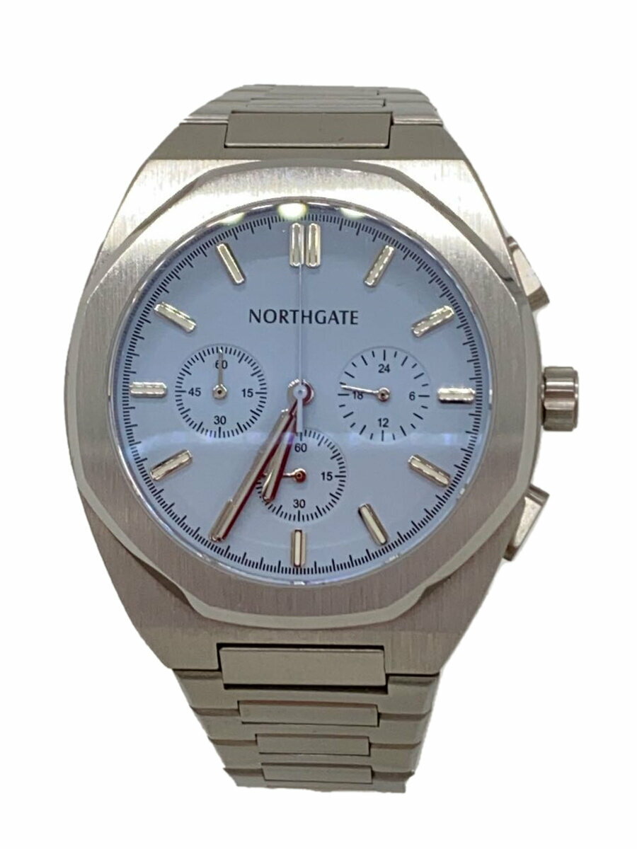 【中古】NORTHGATE/クォーツ腕時計/アナログ/ステンレス/SLV/SLV/SS/SR927W【服飾雑貨他】