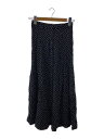 【中古】GANNI◆ロングスカート/34/レーヨン/NVY/32-05-04-05013【レディースウェア】
