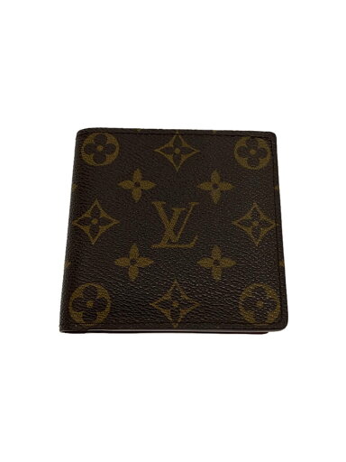 【中古】LOUIS VUITTON◆ポルト・フォイユ・マルコ_モノグラム・キャンバス_BRW/PVC/BRW/総柄/レディース【服飾雑貨他】 【中古】LOUIS VUITTON◆ポルト・フォイユ・マルコ_モノグラム・キャンバス_BRW/PVC/BRW/総柄/レディース【服飾雑貨他】