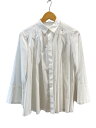 【中古】noir kei ninomiya◆長袖ブラウス/S/--/WHT/無地/3S-B010【レディースウェア】