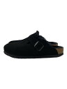 【中古】BIRKENSTOCK◆サンダル/41/BLK/スウェード【シューズ】