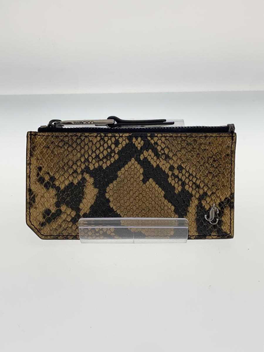 【中古】JIMMY CHOO◆財布/レザー/CML/アニマル/レディース【服飾雑貨他】