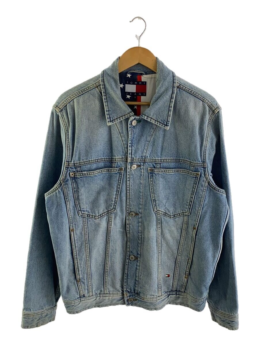 【中古】TOMMY JEANS◆Gジャン/S/デニム/IDG/DM0DM02999【メンズウェア】