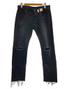 【中古】TAKAHIROMIYASHITA TheSoloist.◆ボトム/34/デニム/BLK/smd.0010【メンズウェア】