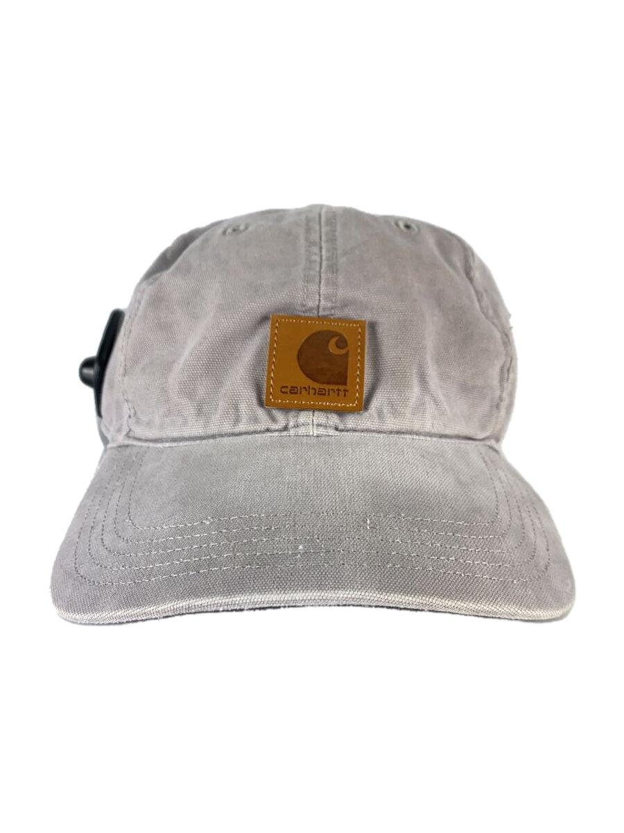 【中古】Carhartt◆キャップ/--/コットン/GRY/無地/レディース/AH0289-M【服飾雑貨他】
