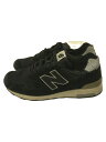 【中古】NEW BALANCE◆ローカットスニーカー/26.5cm/BLK/M1400BKS/踵ヒビ割れ有【シューズ】