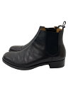 【中古】UNITED ARROWS◆サイドゴアブーツ/26cm/BLK/レザー【シューズ】