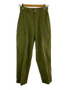 【中古】JOURNAL STANDARD L’essage◆バックサテンカーゴパンツ/36/コットン/KHK/無地/22030370201010//【レディース...