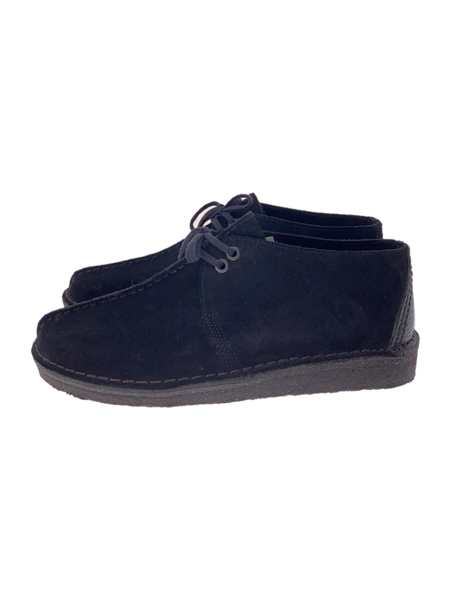 【中古】Clarks◆チャッカブーツ/UK8.5/BLK/スウェード/60644170【シューズ】