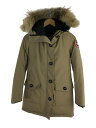 【中古】CANADA GOOSE◆ダウンジャケット/XS/ナイロン/BEG/2603JL/Bronte Parka Heritage【レディースウェア】