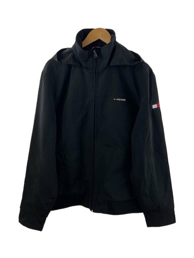 【中古】TOMMY HILFIGER◆ナイロンジャケット/XL/ナイロン/BLK/無地/C81 78B2079【メンズウェア】 【中古】TOMMY HILFIGER◆ナイロンジャケット/XL/ナイロン/BLK/無地/C81 78B2079【メンズウェア】