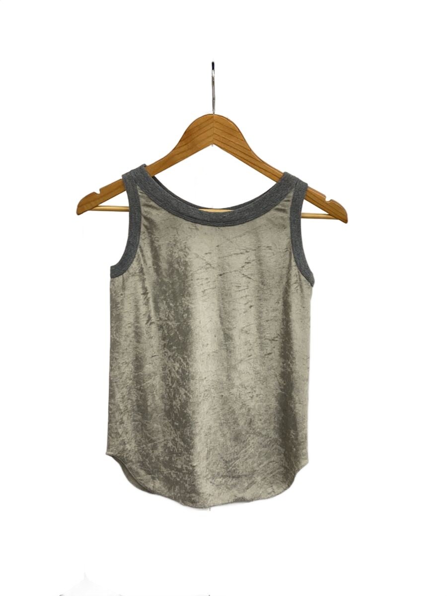 FILL THE BILL◆CRASH VELOR TANK TOP/タンクトップ/FREE/ポリエステル/GRY/205-251027