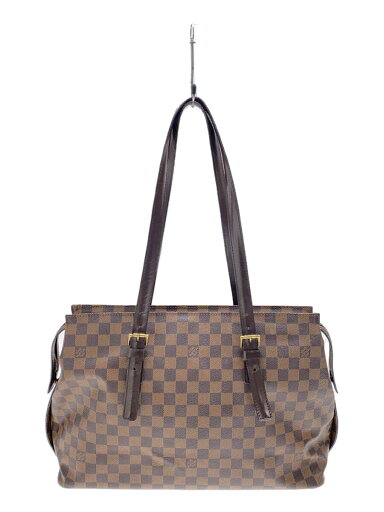 【中古】LOUIS VUITTON◆チェルシー_ダミエ・エベヌ_BRW/PVC/BRW//【バッグ】 【中古】LOUIS VUITTON◆チェルシー_ダミエ・エベヌ_BRW/PVC/BRW//【バッグ】