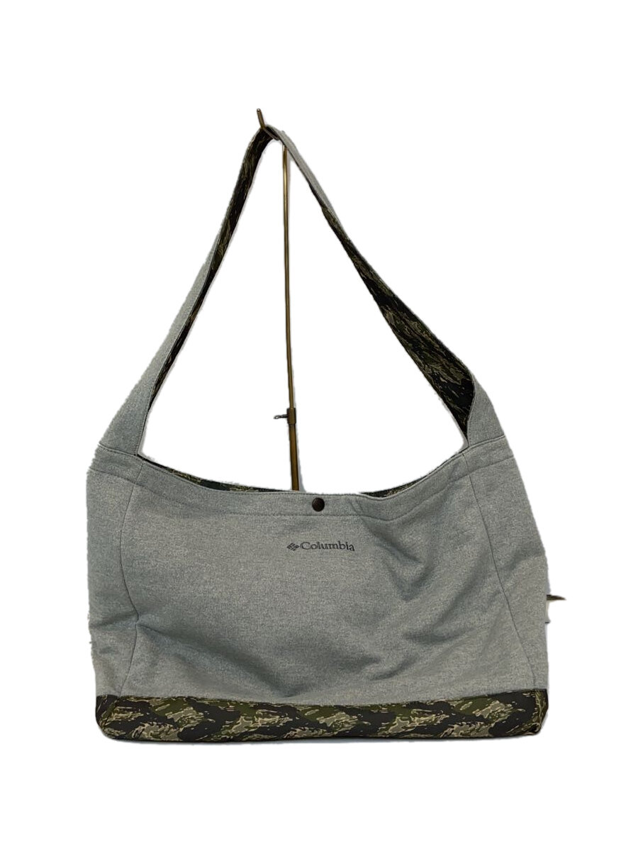 【中古】Columbia◆ショルダーバッグ/ポリエステル/GRY/無地/217 PU8169【バッグ】