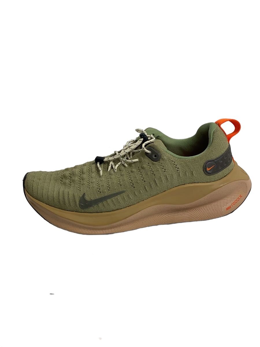 【中古】NIKE◆REACT INFINITY RUN 4_リアクト インフィニティ ラン 4/26cm/カーキ/HJ7669-279【シューズ】