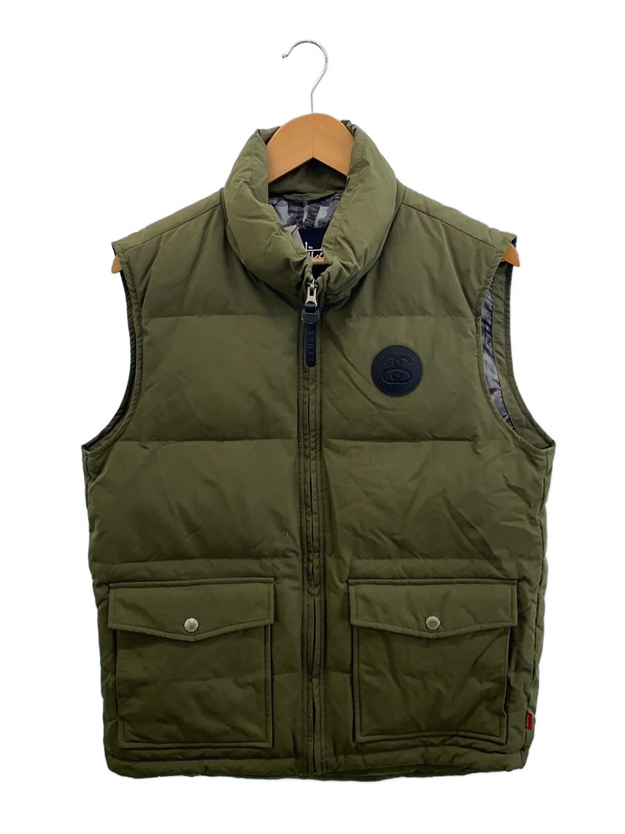 stussy キルティングベスト Lサイズ　オリーブ　緑 楽天市場】ベスト（ブランドステューシー）（メンズファッション）の通販