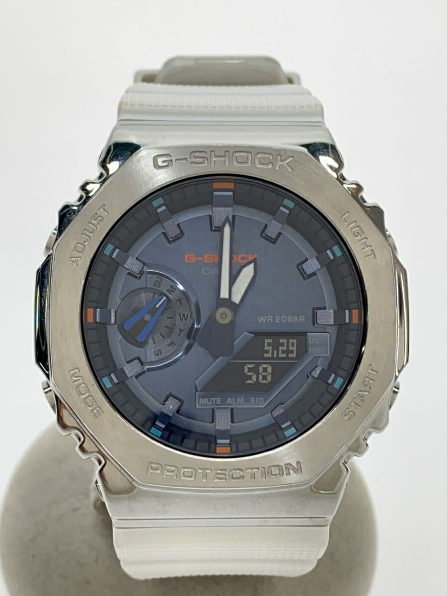 【中古】CASIO◆クォーツ腕時計_G-SHOCK/デジアナ【服飾雑貨他】