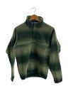 【中古】patagonia◆フリースジャケット/XS/ポリエステル/GRN/ボーダー/25580SP15【メンズウェア】(4)