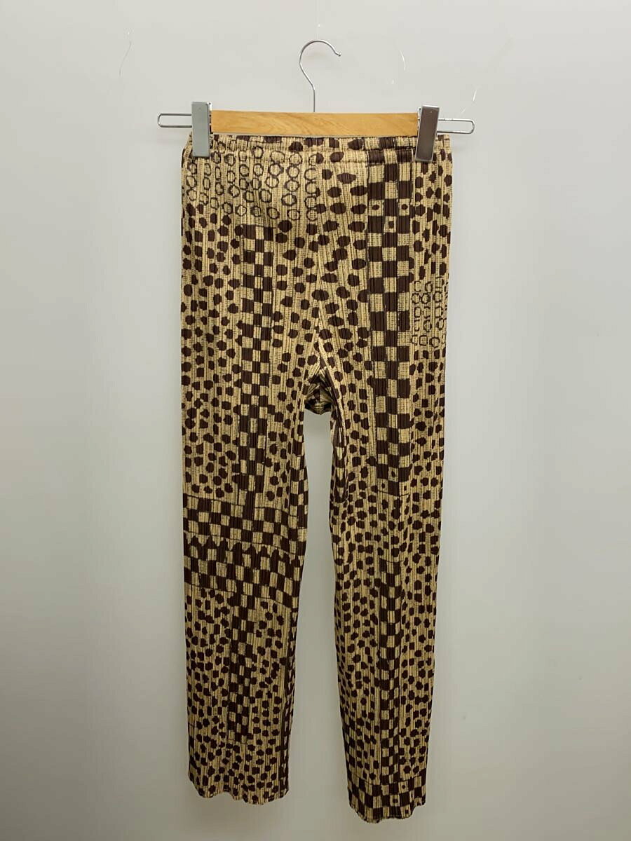 2nd STREET 楽天市場店の【中古】PLEATS PLEASE ISSEY MIYAKE◆プリーツボトム/2/ポリエステル/BEG/ドット/PP94-JF545【レディースウェア】｜アングル2