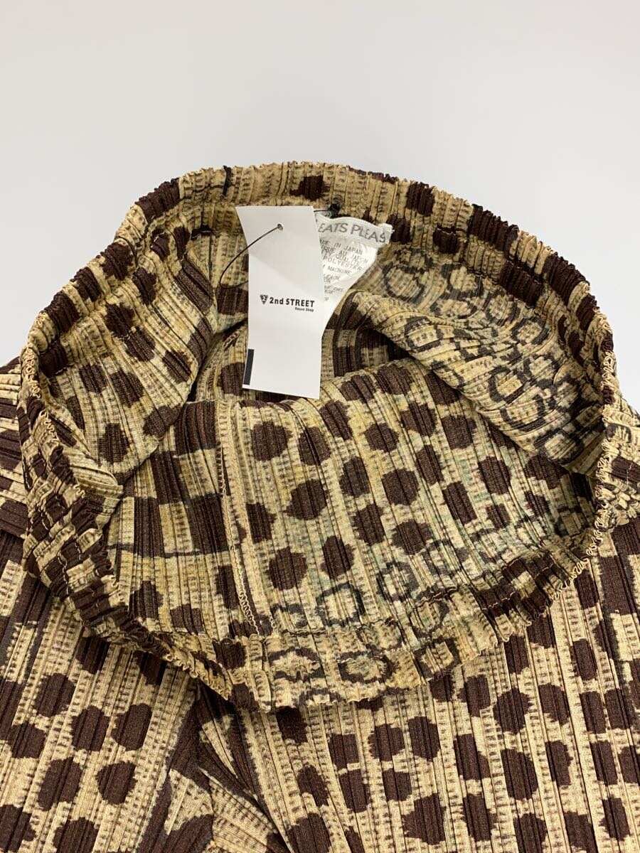 2nd STREET 楽天市場店の【中古】PLEATS PLEASE ISSEY MIYAKE◆プリーツボトム/2/ポリエステル/BEG/ドット/PP94-JF545【レディースウェア】｜アングル3