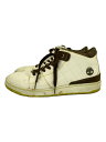 【中古】Timberland◆ローカットスニーカー/26.5cm/WHT/レザー【シューズ】